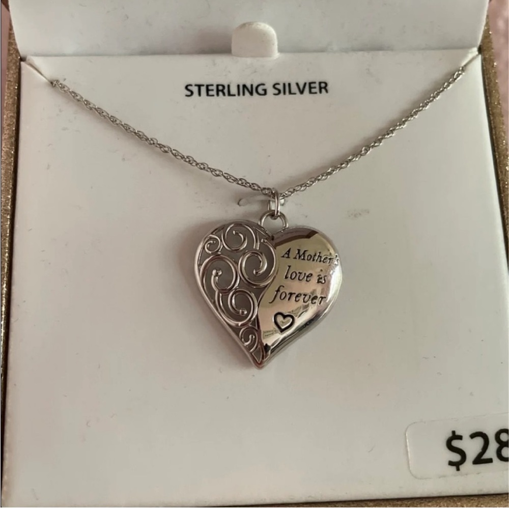 Sterling Silver "Mother" necklace